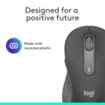 Logitech Signature M650 Wireless Mouse - for Small to Medium Sized Hands, 2-Year Battery, Silent Clicks, Customisable Side Buttons, Bluetooth -Graphite - Image 9