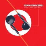 Boat Bassheads 105 Wired in Ear Earphones with Mic (Blue) - Image 3