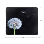 Mouse Pad, Gaming Mouse Pad, Non-Slip Rubber Base Mouse Mat with Designs for Laptop, Computer & Office, 9.5 x 7.9 x 0.12 inches (Dandelion 2) - Image 5