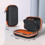 SSD Case Cover Compatible for SanDisk Extreme Pro/SanDisk Extreme Portable External SSD 500GB-2TB, Travel Case Protective Cover Storage Bag(Not Included SSD), Orange - Image 5