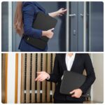 Portable Monitor Case - 15.6 Inch, Protective Carrying Sleeve for Most 16.1/15.6 Inch Portable Monitors, Water Resistant Laptop Display Bag with Accessory Pocket, Size-15.3"x9.8" Black - Image 6