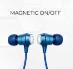 Original Neckband for Boat Nirvana Bluetooth Smart 30dB Noise Cancelling, 700 Hours Playback Duration, Dual Pair Feature, AI ENx Voice Assist, Type-C Fast Charge, Deep Bass – Navy Blue - Image 4