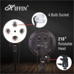 HIFFIN® PRO Quadlux Mark II Softbox Lighting Kit Double, Led Still & Video Light with AC Power, YouTube Shooting, Videography, Portrait, Product Photography, Soft Box Studio Interview Equipment - Image 3