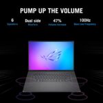 ASUS ROG Zephyrus G16,Intel Core Ultra 9 285H Gaming Laptop(RTX 5080-16GB/120W TGP/32GB/2TB/2.5K QHD+/16"/240Hz/Windows 11/M365 Basic (1Year)*/Office Home 2024/Eclipse Gray/1.95 Kg) GU605CW-QR133WS - Image 7