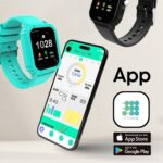 Cubitt Teens Smart Watch Fitness Tracker for Teens, with Heart Rate, Blood Pressure, Blood Oxygen, Sleep Monitor, 20+ Games, Alarms, Activity Tracker 1.69'' HR Touch Screen, IP68 Waterproof - Image 7