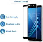 Glasgow Premium Edge to Edge Tempered Glass Screen Protector for Samsung Galaxy A8 Plus 2018 [flexible] [Gorilla] Bubble Free Installation [Screatch proof] [Guard] - Image 3