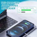 GIANAC USB C Mag Safe Charger, 15W Magnetic Wireless Fast Charger, Type C Induction Charger Compatible with iPhone 17/16/16 Plus/16 Pro/16 Pro Max/16e/15/14/13/12 Series/Air-Pods 3/2 pro - Image 6