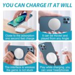 GIANAC USB C Mag Safe Charger, 15W Magnetic Wireless Fast Charger, Type C Induction Charger Compatible with iPhone 17/16/16 Plus/16 Pro/16 Pro Max/16e/15/14/13/12 Series/Air-Pods 3/2 pro - Image 7
