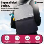 Bags & Backpacks, Stylish Laptop Sleeves, College & Travel Backpacks for Office, School & Daily Use, Water Resistant, Anti-Sweat Material, Office Laptop Case with Extra Accessories Zipper - Image 4