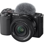 Sony Alpha ZV-E10 - APS-C Interchangeable Lens Mirrorless Vlog Camera Kit - Black, ZVE10KB - Image 3