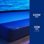 PHILIPS Fidelio FB1 7.1.2-Channel Surround Sound Soundbar with Integrated Dolby Atmos and Subwoofer + DTS Play-Fi, All-in-One, Premium Design and Materials - Image 6