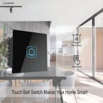 Kamonk NON Smart Touch Bell Modular Switch | Elegant Touch Switches for Home and Office | Easy Installation and Reliable Performance for Modern Spaces (Black) - Image 4