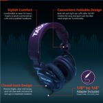 TASCAM TH02-B Closed-Back Stylish Headphone, Black - Image 4