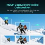 Xtra Sphra360 360 Camera, 8K Panoramic Video, 1-Inch Sensor Equivalent, 100MP High Resolution, Waterproof Action Camera, 105GB Built-in Storage, Bullet Time, Broad Compatibility, Vlog - Image 4