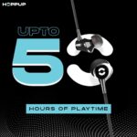 HOPPUP Alpha in Ear Neckband with 50H Playtime, Gaming Mode, ENC & Made in India Bluetooth Headset (Black, in The Ear) - Image 3