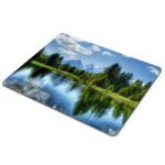 SSOIU Gaming Mouse Pad Custom,Beautiful Mountain Landscape Non-Slip Rubber Comfortable Customized Computer Mouse Pad 9.5 X 7.9 Inch (240mmX200mmX3mm) - Image 3