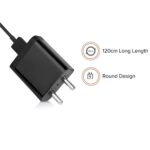 Fast Charger Compatiable with 1 Meter Micro USB Type B Charger for Xiaomi Redmi Note 3, Redmi Note 5 Pro, Mi Note 4 9/9A/9i/4//7/7A/Y1 Adapter Like Wall Charger | Android USB Charger (2.4 Amp, Black) - Image 3