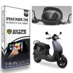 Screen Guard For OLA S1X | S1 X PLUS EV Scooter || Protector Accessories HD Digital Console & Speedometer Display Cover || Anti-Scratch | Smudge-Free | Quick Installation [Not Tempered Glass] (Pack of 1) - Image 3