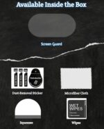 Screen Guard For OLA S1X | S1 X PLUS EV Scooter || Protector Accessories HD Digital Console & Speedometer Display Cover || Anti-Scratch | Smudge-Free | Quick Installation [Not Tempered Glass] (Pack of 1) - Image 4