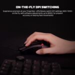 Fantech Crypto 2 Wired RGB Gaming Mouse 8000 DPI, 6 Programmable Buttons, Ergonomic Anti-Slip Design, Durable Huano Switches for PC Laptop - Image 5