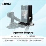 Aluminum L Bracket Horizontal Vertical Switching Gimbal L Handle Camera Quick Release Tripod Plate Compatible with DJI Ronin RS2/RSC2/RS3/RS3 Pro Gimbal Stabilizer Camera Tripod - Image 3