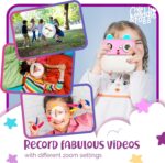 CADDLE & TOES 48 MP 1080p HD Instant Print Camera Toy for Kids with Free App, 3 Rolls Print Paper, SD Card, Bluetooth, Fun Filters & Stickers | Birthday Gift for Girls & Boys Age 4-12 (Pink) - Image 4