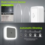 One94Store Smart Motion Sensor LED Light Bulb with Automatic On/Off and Dimmable White Glow, Energy Efficient 7W LED Bulb for Home, Stairs, Kitchen, Bathroom, Wardrobe Lighting - Pack of 2 (White) - Image 4