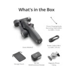 DJI Osmo Mobile 8 Gimbal Stabilizer for Phone, Native Tracking with Audio & Lighting, 360° Pan Rotation, Built-in Extension Rod & Tripod, 10h Battery, Extension Rod, Robust 3-Axis Stabilization - Image 8