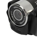 Yosoo Health Gear Video Camera Camcorder, 1080P 16MP DV Camera Digital Small Vlogging Video Camera 2.4 Inch Rotatable Screen 16X Zoom HD Camera Recorder with LED Fill Light (Black) - Image 7