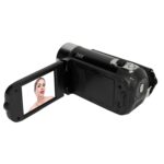 Yosoo Health Gear Video Camera Camcorder, 1080P 16MP DV Camera Digital Small Vlogging Video Camera 2.4 Inch Rotatable Screen 16X Zoom HD Camera Recorder with LED Fill Light (Black) - Image 9