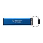 Kingston Ironkey Keypad 200 USB-A 256GB Encrypted Flash Drive | OS Independent | FIPS 140-3 Level 3 | XTS-AES 256-bit | BadUSB and Brute Force Protection | Multi-Pin Option | IKKP200/256GB - Image 3