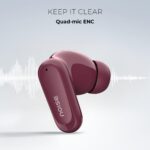 Noise Newly Launch Buds Play Truly Wireless Earbuds with 40H of Playtime, Quad Mic with ENC, Low Latency for Gaming (Up to 50 Ms), 13mm Driver, BT V6.0(Chalk White) - Image 5