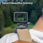 Backpack Shoulder Strap Mount Camera with Adjustable Shoulder Pad and 360 Degree Rotating Base, Bag Belt Holder Clip Compatible with GoPro Hero 13/12/11/9/8, DJI Action 6/5 Pro/4, AKASO and More - Image 4