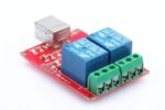 REES52 2 Channel 5V HID Driverless USB Relay USB Control Switch Computer Control Switch PC Intelligent Control Relay Module - Image 3