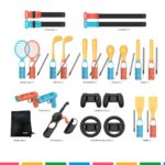 TMG 24-in-1 Sports Games Accessories Bundle for Nintendo Switch 2|Switch OLED|Switch| Family Party Pack Kit for Joy-Con (Console & Controllers Not Included) - Image 4
