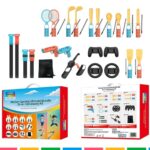 TMG 24-in-1 Sports Games Accessories Bundle for Nintendo Switch 2|Switch OLED|Switch| Family Party Pack Kit for Joy-Con (Console & Controllers Not Included) - Image 5