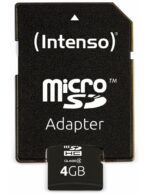 SD MicroSD Card 4GB Intenso i - Image 5