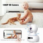 Ebitcam 1080P Full HD CCTV WiFi Camera with Clear Night Vision Upto 30 Feet, Motion and Face Detection, Two-Way Audio -for Home Safety Baby, Pet, Cloud Storage, Compatible with Alexa - Image 3