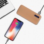 P3Brown10K 10,000mAh Power Bank with 3 USB Ports, Fast Charging Portable Charger for Smartphones, Tablets, Smartwatches – Brown - Image 6