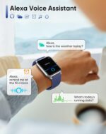 Fitpolo Smart Watch for Men Women Android, Alexa Built-in [1.8" HD Screen] IP68 Waterproof Fitness Watch Bluetooth Call for Android & iPhone with Heart Rate/Sleep/SpO2 Monitor - Image 4