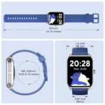 Fitpolo Smart Watch for Men Women Android, Alexa Built-in [1.8" HD Screen] IP68 Waterproof Fitness Watch Bluetooth Call for Android & iPhone with Heart Rate/Sleep/SpO2 Monitor - Image 6