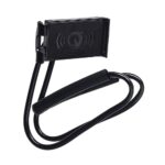 Cell Phone Holder Hanging on The Neck, 360° Rotation Flexible Mobile Phone Neck Holder, Lazy Phone Holder Mount for Smartphone, Mini-Tablet (Black) - Image 4
