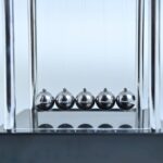 ZAICUS Newton's Cradle Pendulum Ball – Classic Office Desk Decor Toys for Focus | Motion Physics Gadget | Gift for Science Lovers - 4 Inch - Image 5