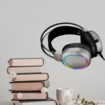 Drumstone (𝟏𝟓 𝐘𝐞𝐚𝐫𝐬 𝐖𝐚𝐫𝐫𝐚𝐧𝐭𝐲 Gaming Headset with RGB LED, Wired Over-Ear Headphones with Noise-Cancelling Microphone, Deep Bass Stereo Sound, Soft Memory Cushions - Image 7