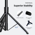 Mobilife Long Selfie Stick Tripod 360°Rotation Balance Handle 62" Extended Mobile Tripod Aluminum Bluetooth Remote 3 in 1 Selfie Tripod for Vlog Travel Smartphone Mirrorless Camera GoPro - Image 4