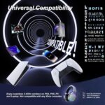 Drumstone (𝟏𝟓 𝐘𝐞𝐚𝐫𝐬 𝐰𝐚𝐫𝐫𝐚𝐧𝐭𝐲 Gaming Headset with RGB LED | Wired Over-Ear Headphones with Noise-Cancelling Mic, Deep Bass Stereo Sound & Soft Memory Cushions | Adjustable Headband - Image 4