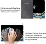 Japanese Sea Wave Mouse Pad, Square Mouse Mat Waterproof Non-Slip Rubber Base MousePads - Image 6