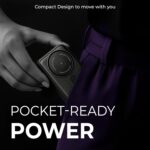 VIDA MagDock 10 | 10,000mAh Power Bank with 15W Wireless Fast Charging, 22W Wired Output, Foldable Stand, LED Battery Indicator & 12-Layer Smart Shield – Android & iOS Compatible - Image 7