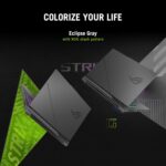 ASUS ROG Strix G16, AMD Ryzen 9 8940HX, Gaming Laptop(RTX 5060-8GB/115W TGP/16GB/1TB /2.5K QHD+/16"/240Hz/90WHrs/Windows 11/M365 Basic (1Year)*/Office Home 2024/Eclipse Gray/2.5 Kg) G614PM-S5046WS - Image 6