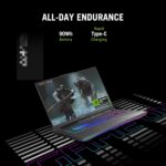 ASUS ROG Strix G16, AMD Ryzen 9 8940HX, Gaming Laptop(RTX 5060-8GB/115W TGP/16GB/1TB /2.5K QHD+/16"/240Hz/90WHrs/Windows 11/M365 Basic (1Year)*/Office Home 2024/Eclipse Gray/2.5 Kg) G614PM-S5046WS - Image 7